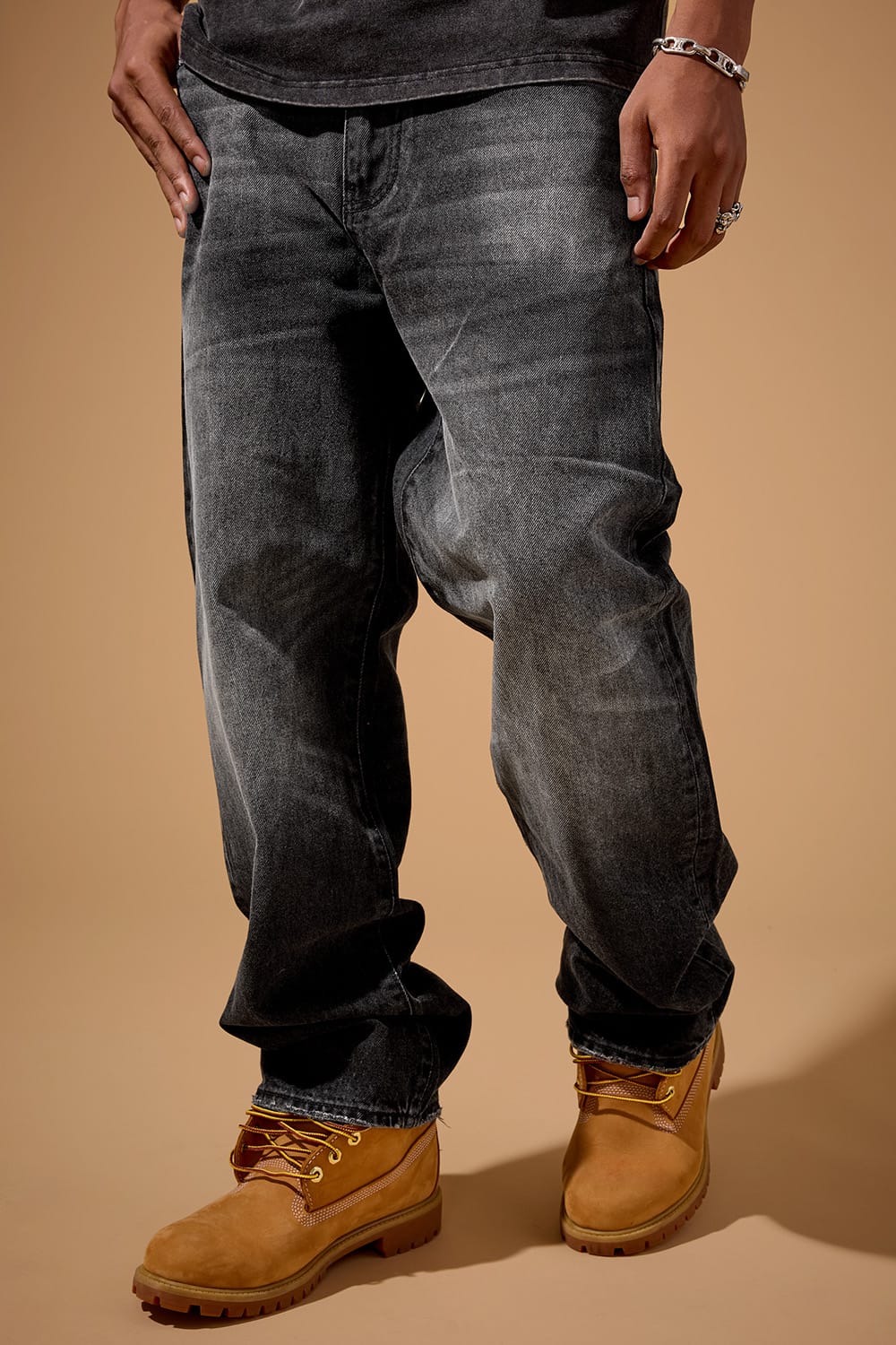 Jordan Craig Wide Leg Fit - Colossal Denim - Brian Collection Vintage Black / 30 / 30