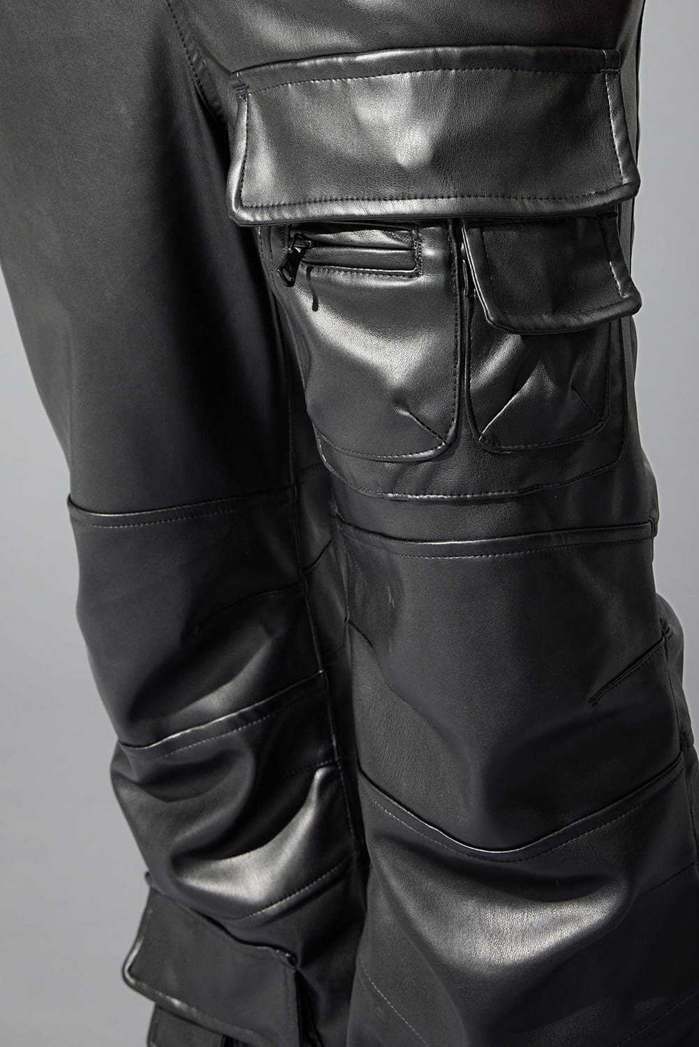 Jordan Craig Wide Leg Fit - Thriller Cargo Pants (Black) - Brian Collection