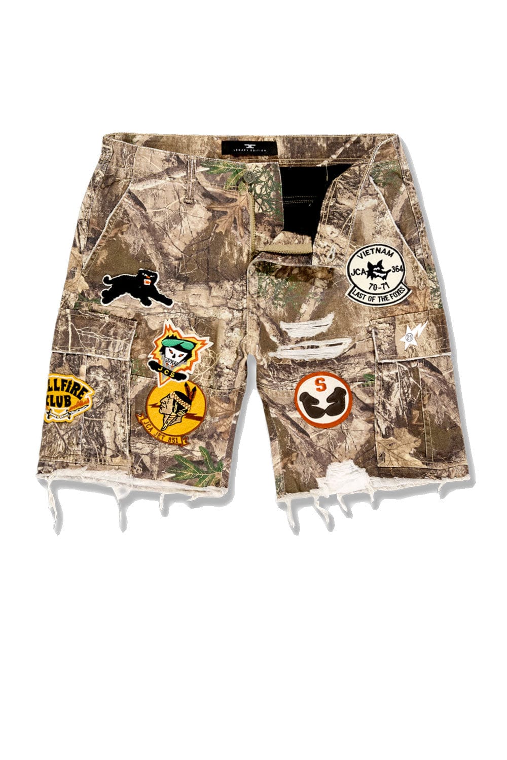Big Men's War Angel Cargo Shorts