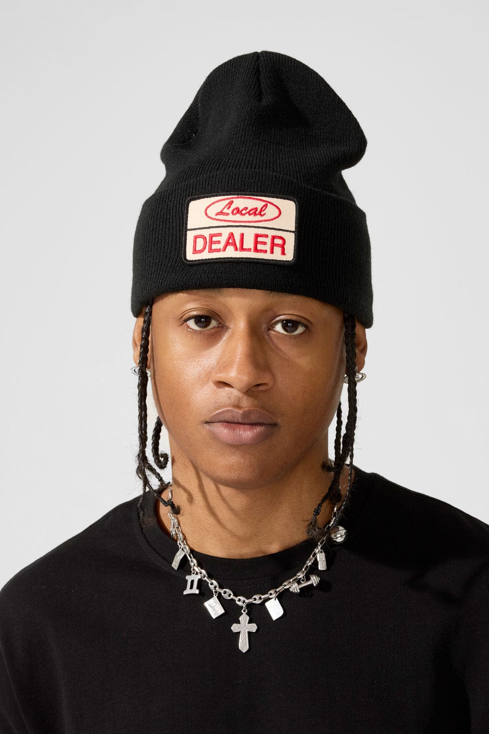 Jordan Craig Local Dealer Knit Beanie (Black) Black
