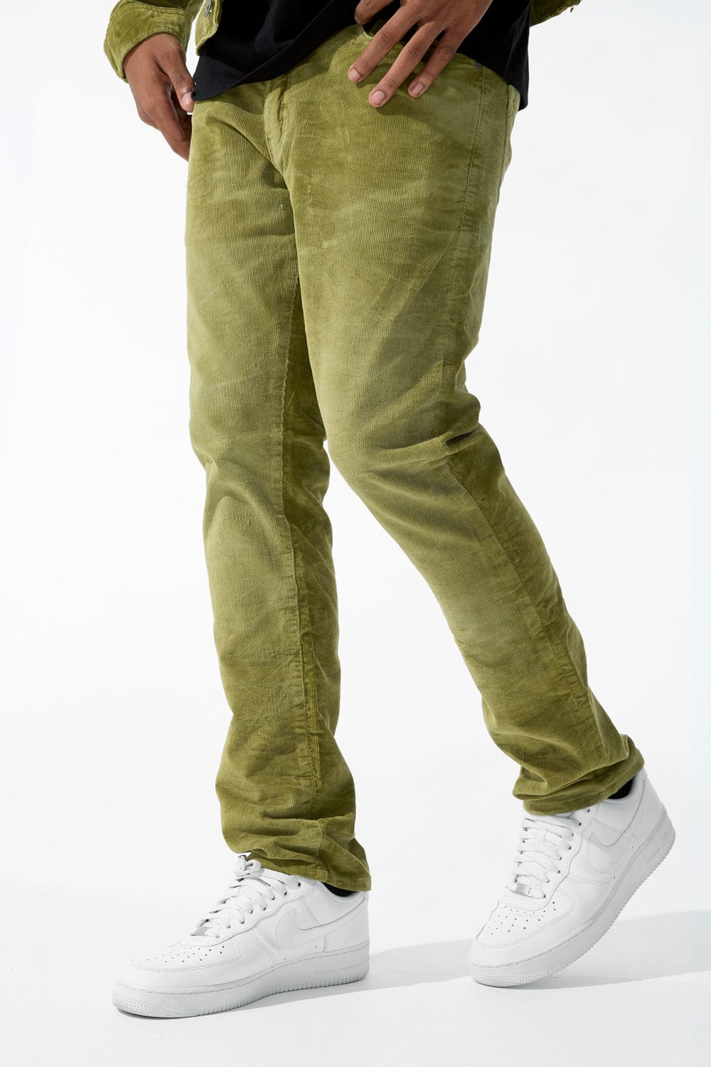 Jordan Craig Collins - Atlas Corduroy Pants Olive / 30/32