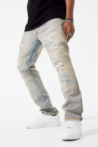 Collins - Elmhurst Denim (Black Shadow)