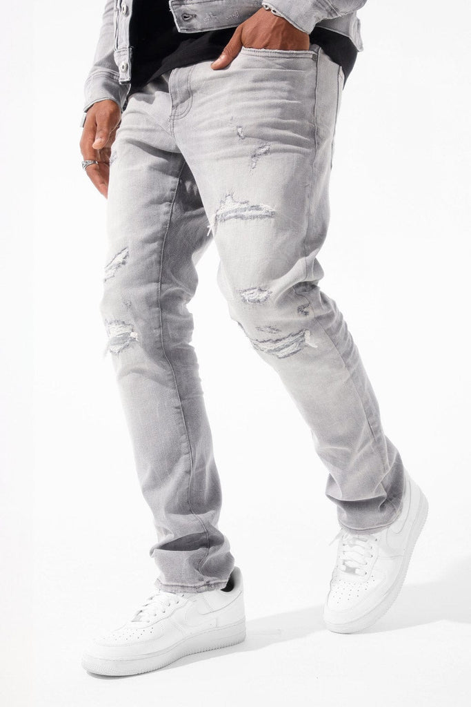 Jordan Craig Collins - Meadowlands Denim (Monochrome) Cement Wash / 30/32