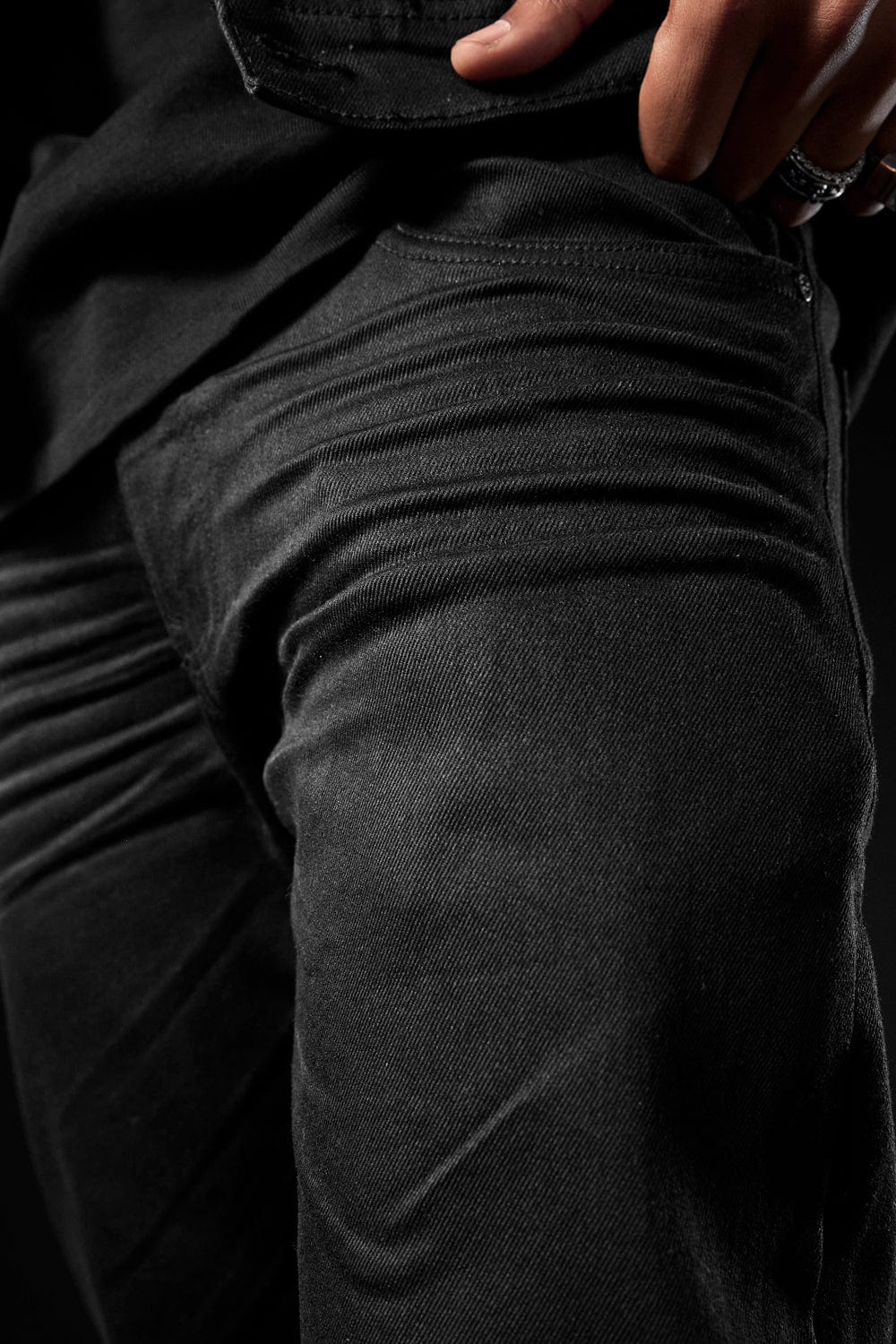 Collins - Obsidian Denim (Black)