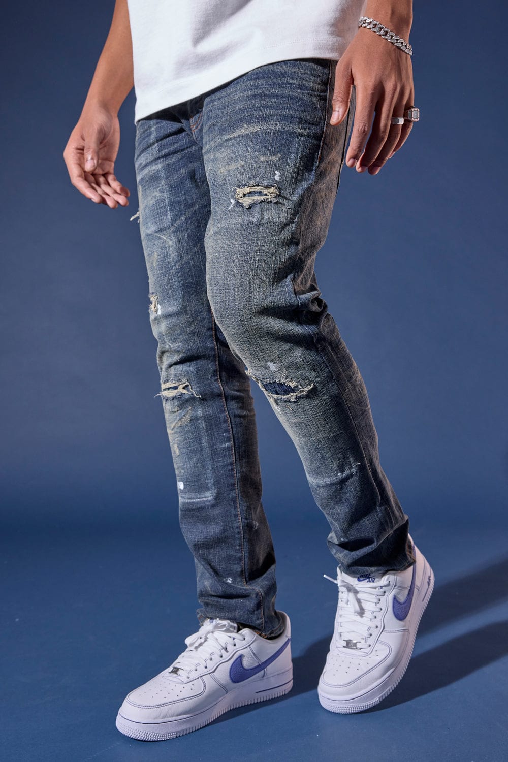 Jordan Craig Dimensional Denim (Dark Washes) Collins (Straight) / Desert Storm / 30/30
