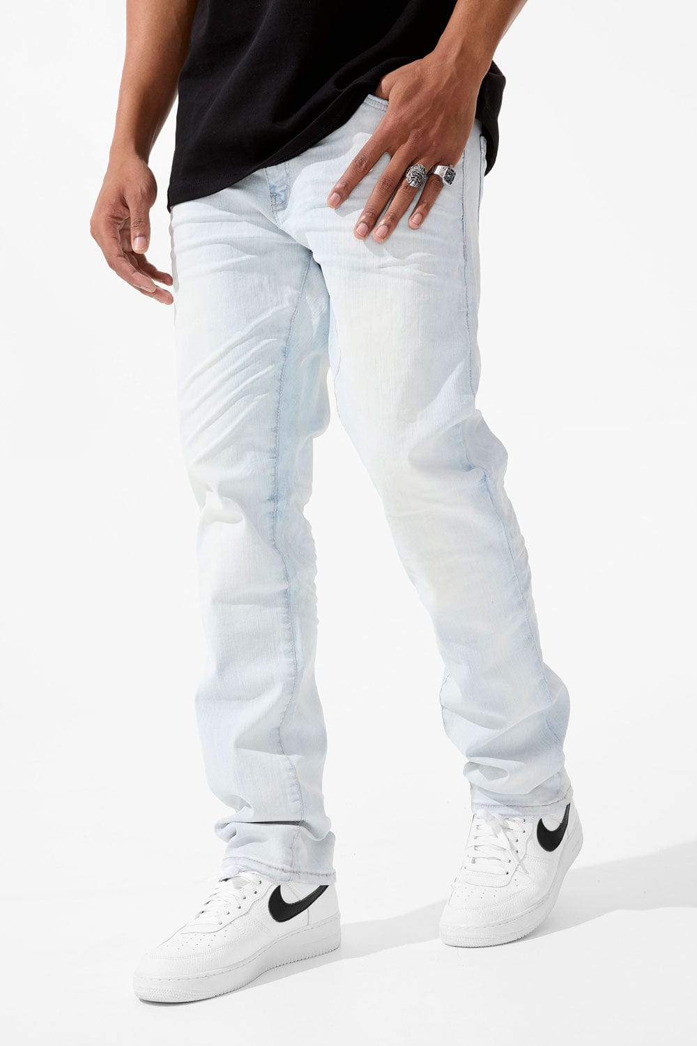 Jordan Craig Ashburn Denim (Iced White) Collins (Straight) / Iced White / 30/30