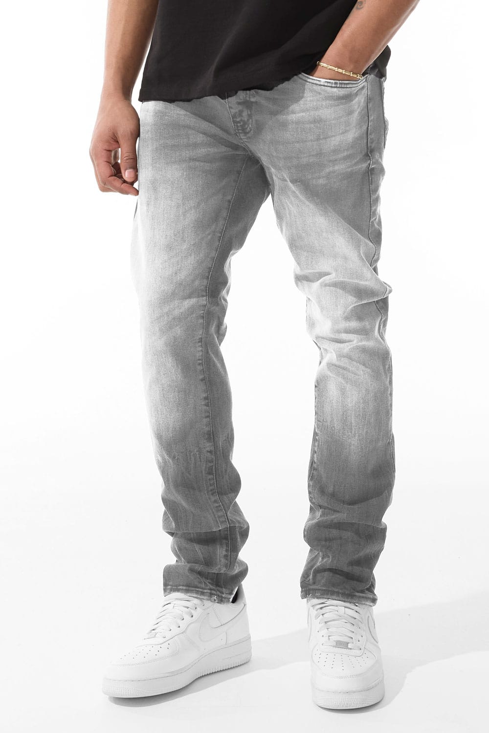 Jordan Craig Straight Fit - Georgetown Denim - Collins Collection Cement Wash / 30 / 30