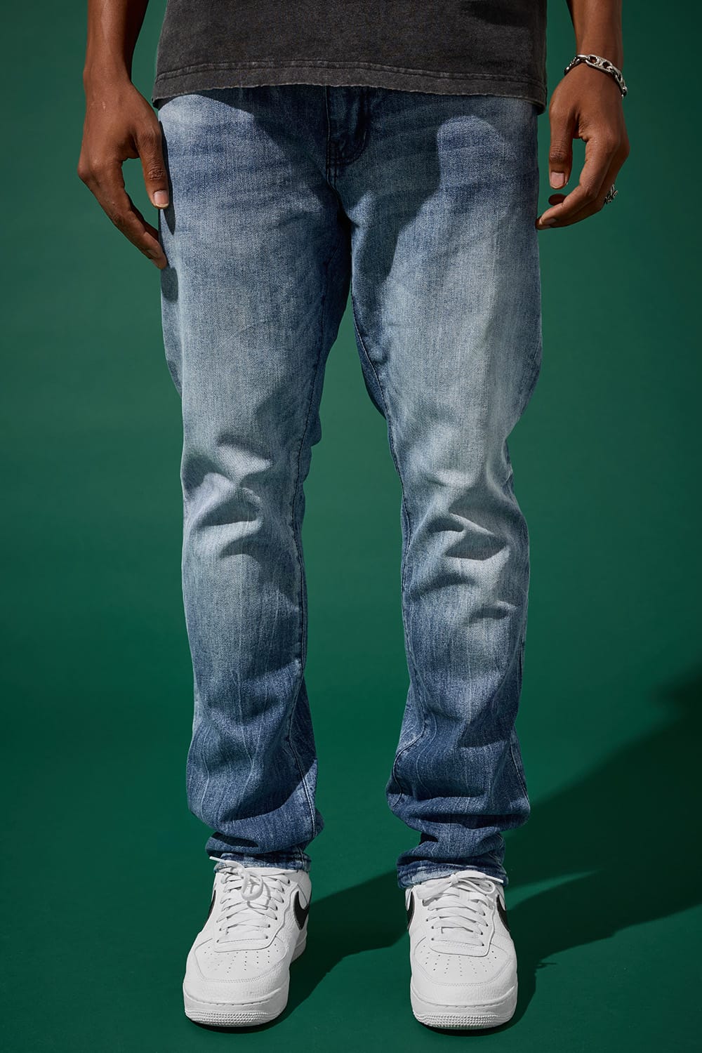 Jordan Craig Straight Fit - Georgetown Denim - Collins Collection Medium Blue / 30/30