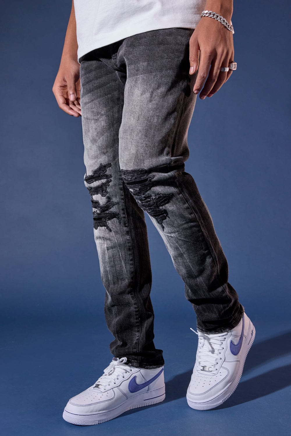 Jordan Craig Collins - Fordham Denim (Dark Washes) Black Shadow / 30/30