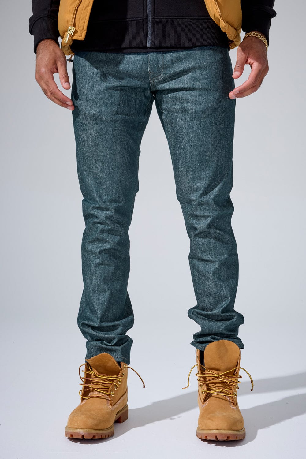 Collins - Upper East Side Denim (Raw Green Cast)