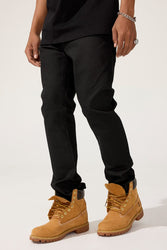 Straight Fit - Upper East Side Denim (Raw Black) - Collins Collection
