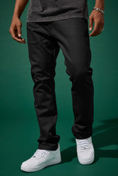 Straight Fit - Upper East Side Denim (Raw Black) - Collins Collection