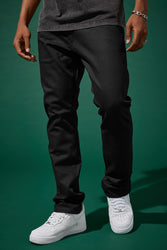 Straight Fit - Upper East Side Denim (Raw Black) - Collins Collection