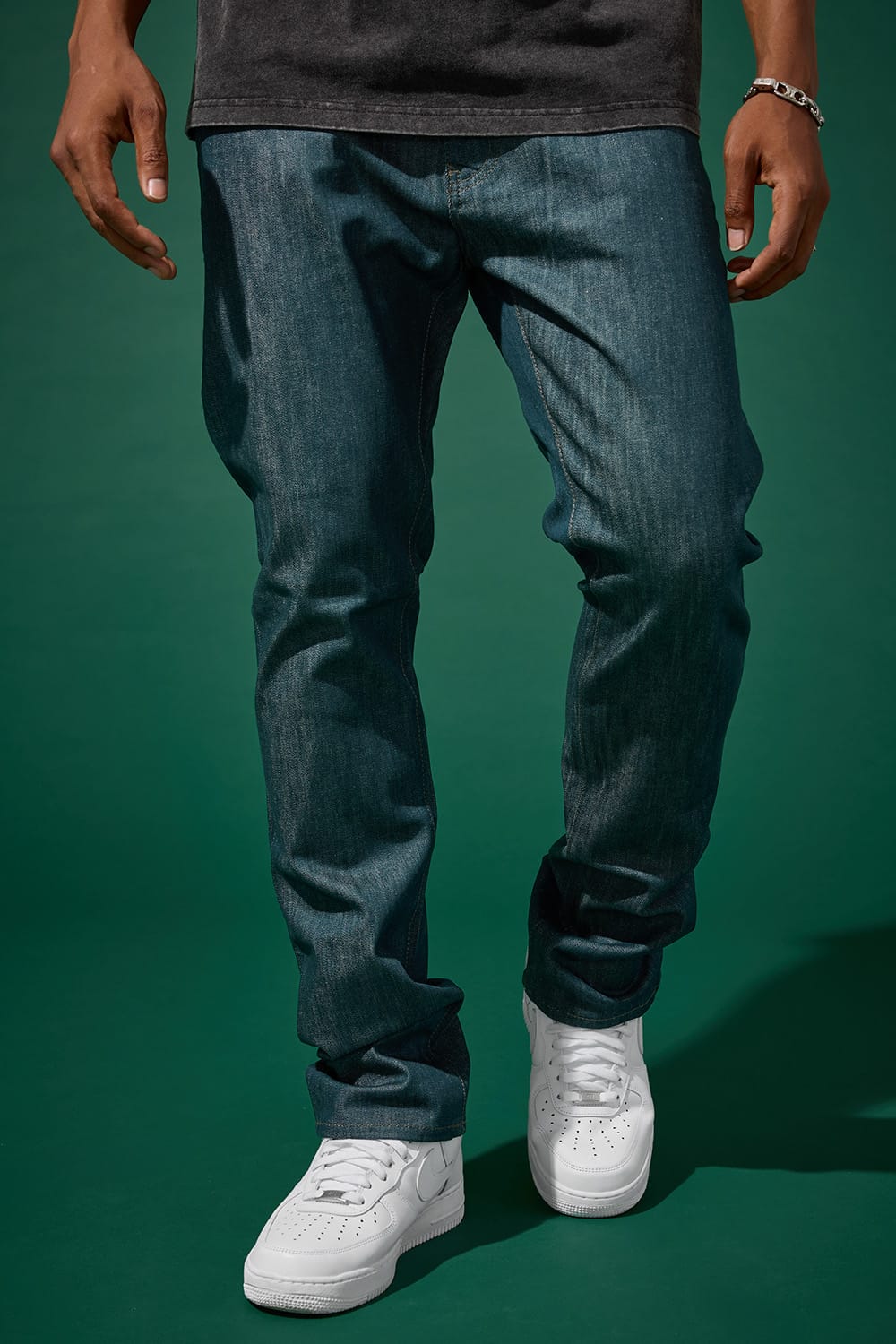 Jordan Craig Straight Fit - Upper East Side Denim (Raw Green Cast) - Collins Collection