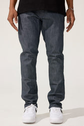 Straight Fit - Upper East Side Denim (Raw Grey) - Collins Collection