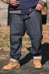 Big Men's Collins Upper East Side Denim (Raw Blue)