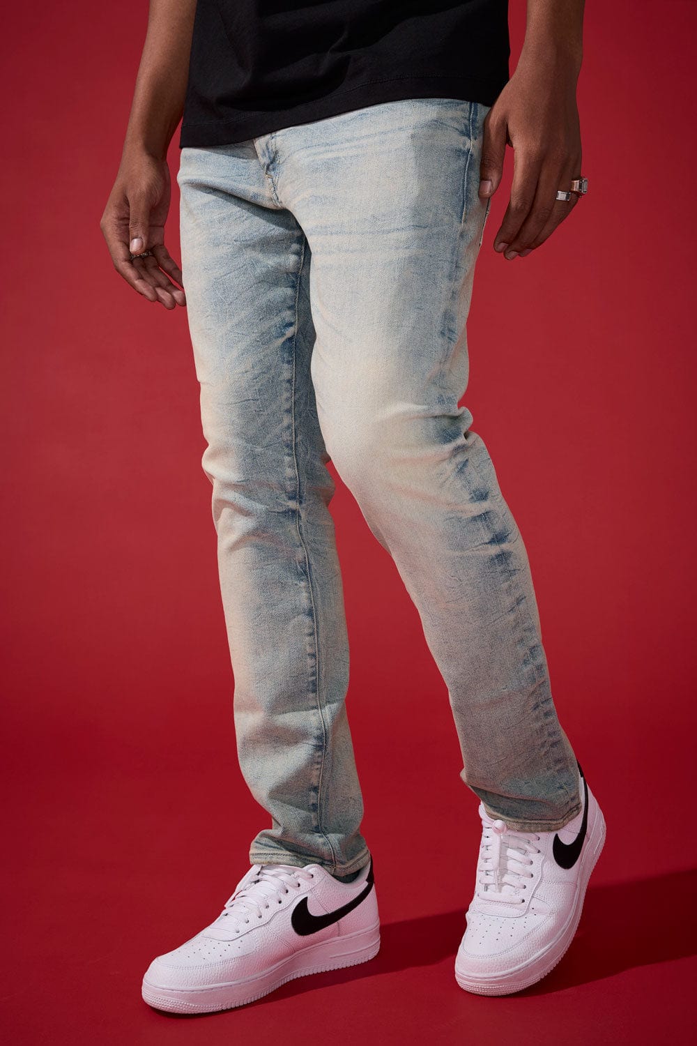 Jordan Craig Collins - Alexander Pure Denim (Cream Wash)
