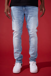Straight fit - Alexander Pure Denim (Lightning Blue) - Collins Collection