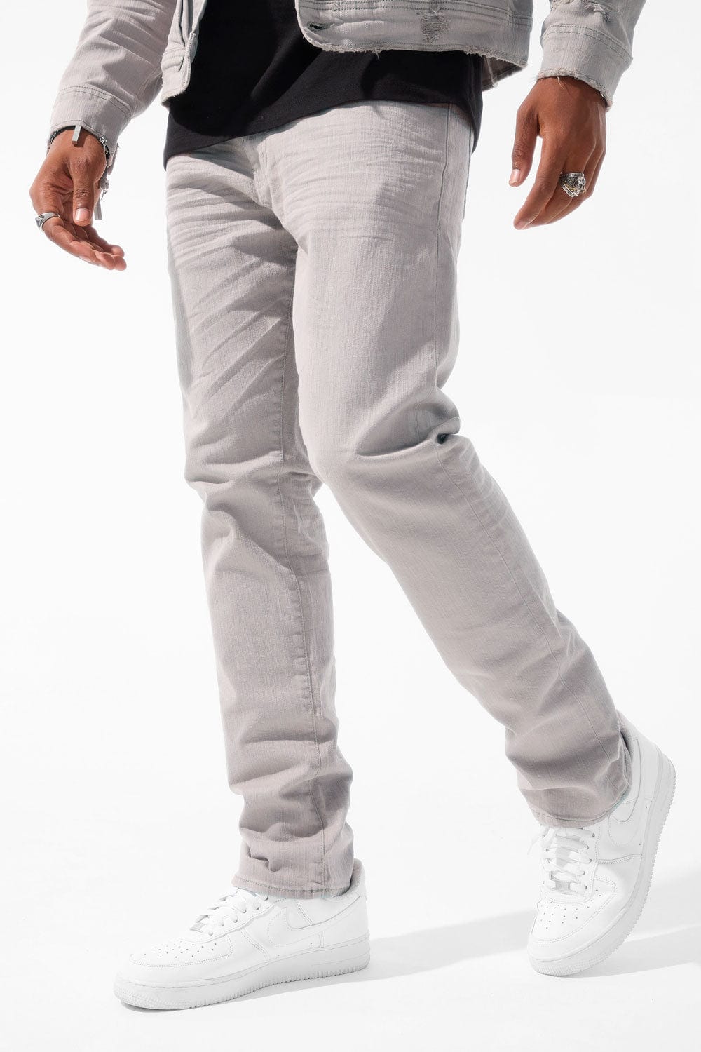 Jordan Craig Collins - Pure Tribeca Twill Pants Light Grey / 30/30