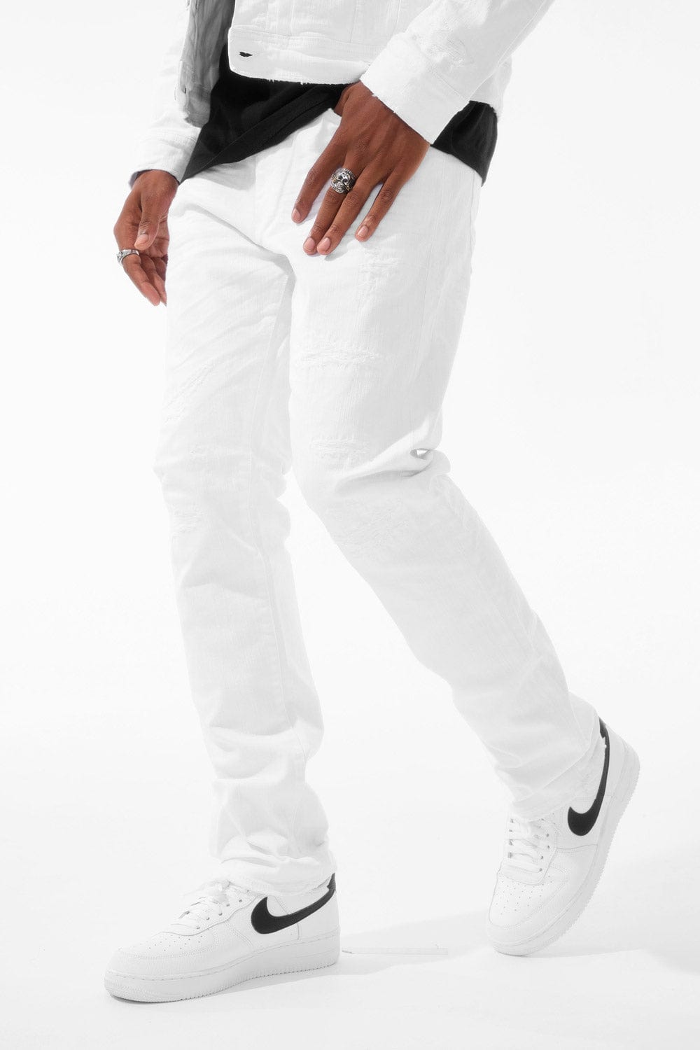 Jordan Craig Collins - Tribeca Twill Pants (Core Colors) White / 30/30