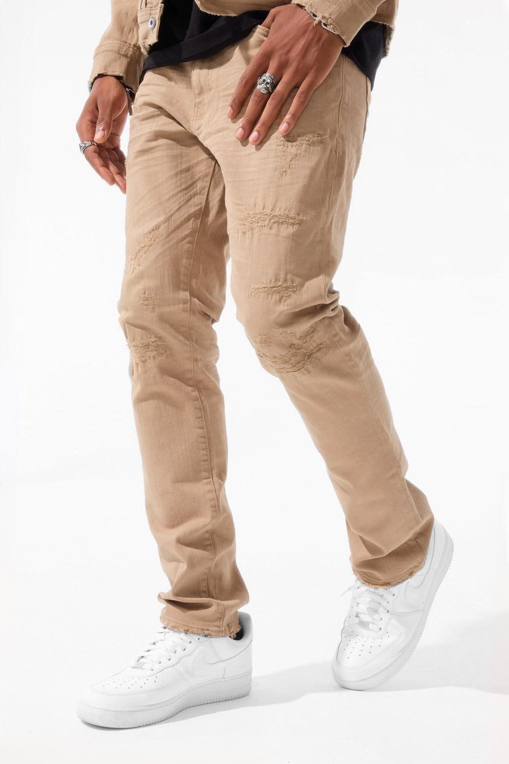 Jordan Craig Collins - Tribeca Twill Pants (FW24 Exclusive Colors) Khaki / 30/30