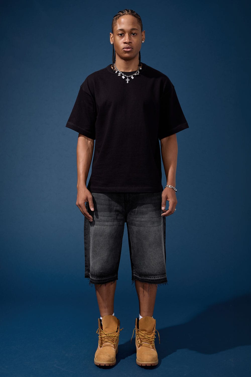 Jordan Craig Baggy - Fresno Denim Shorts