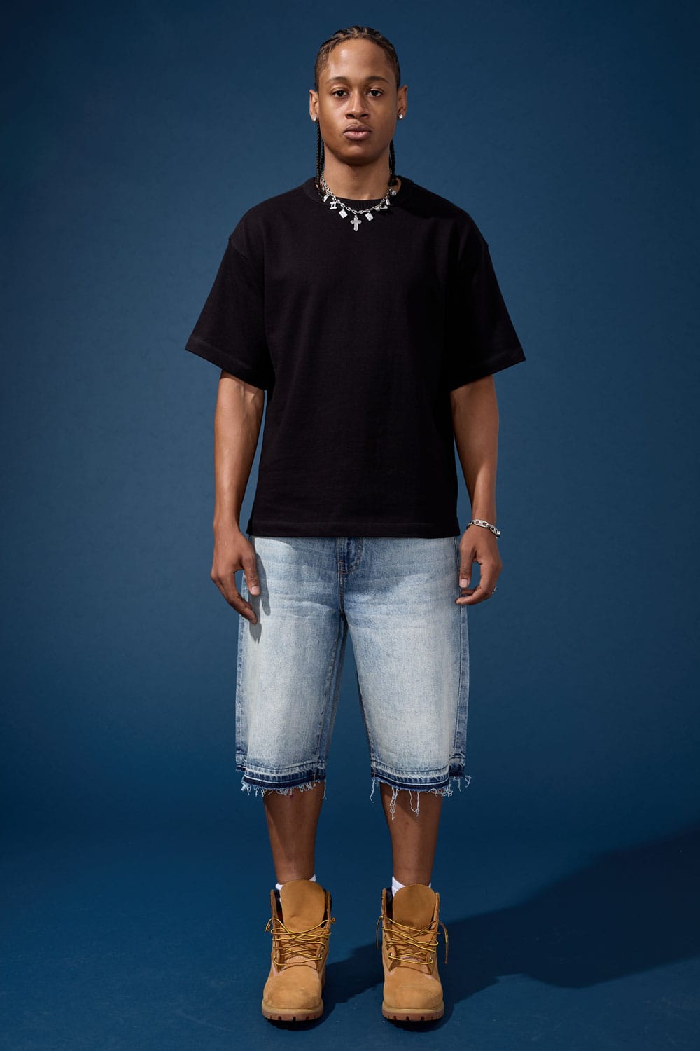 Jordan Craig Baggy - Fresno Denim Shorts
