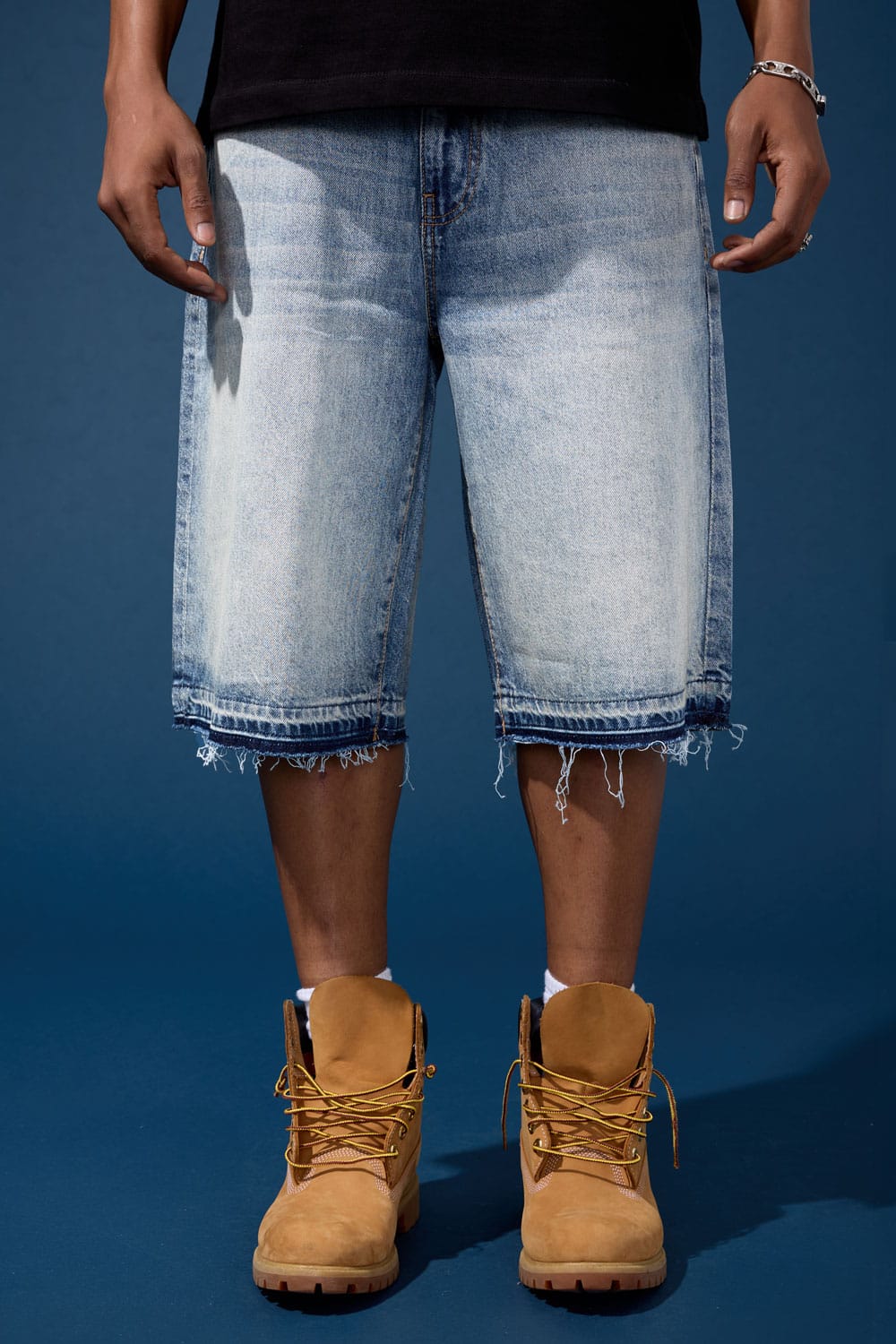 Jordan Craig Baggy - Fresno Denim Shorts