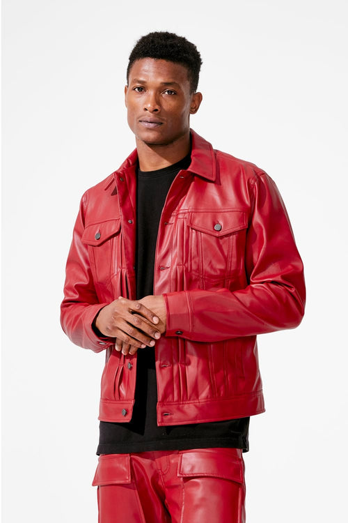 Trucker Jacket - Red