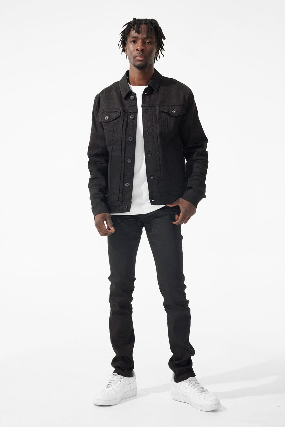 Jordan Craig Gaucho Denim Trucker Jacket