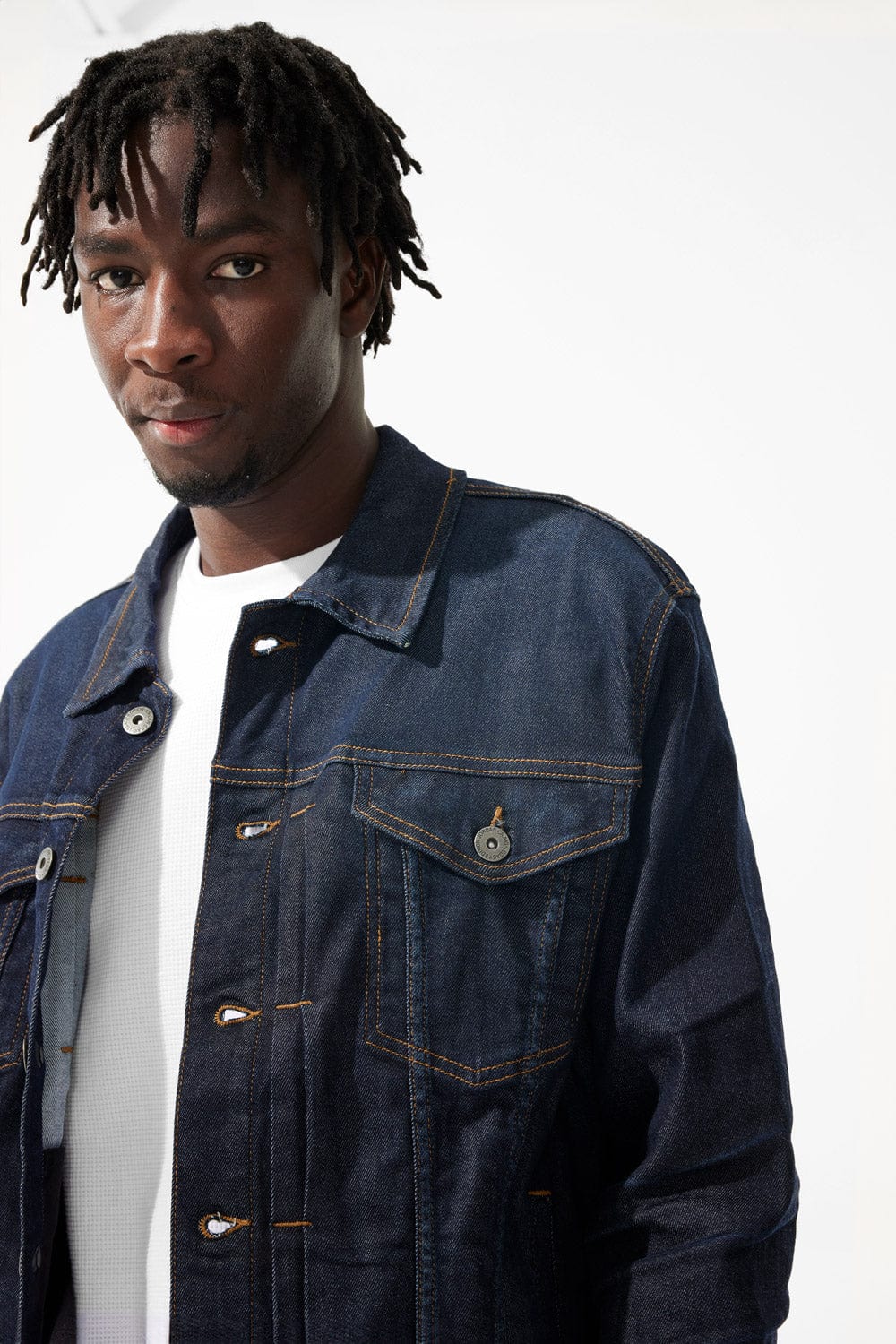 Jordan Craig Gaucho Denim Trucker Jacket