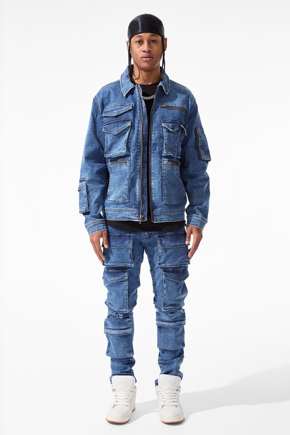 Jordan Craig Sean - Legion Cargo Denim (Dark Indigo)