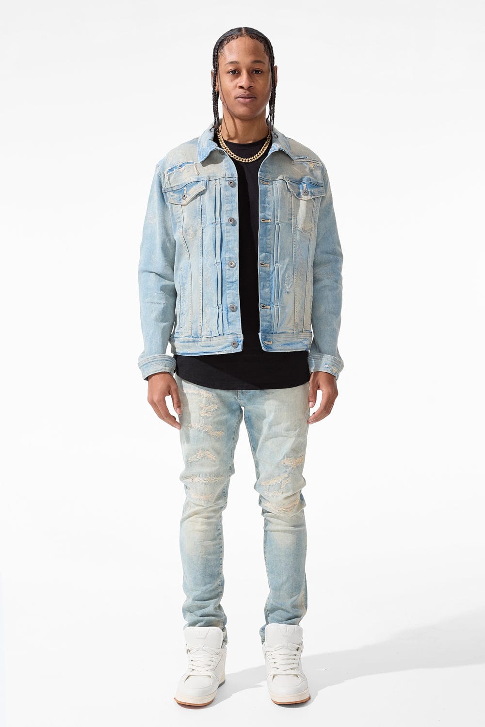 Jordan Craig Hudson Denim Trucker Jacket