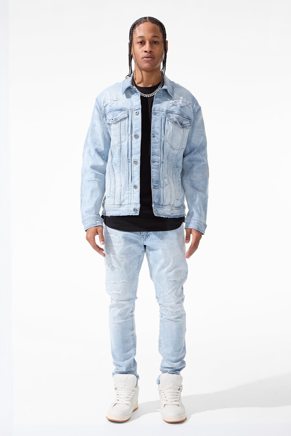 Jordan Craig Hudson Denim Trucker Jacket