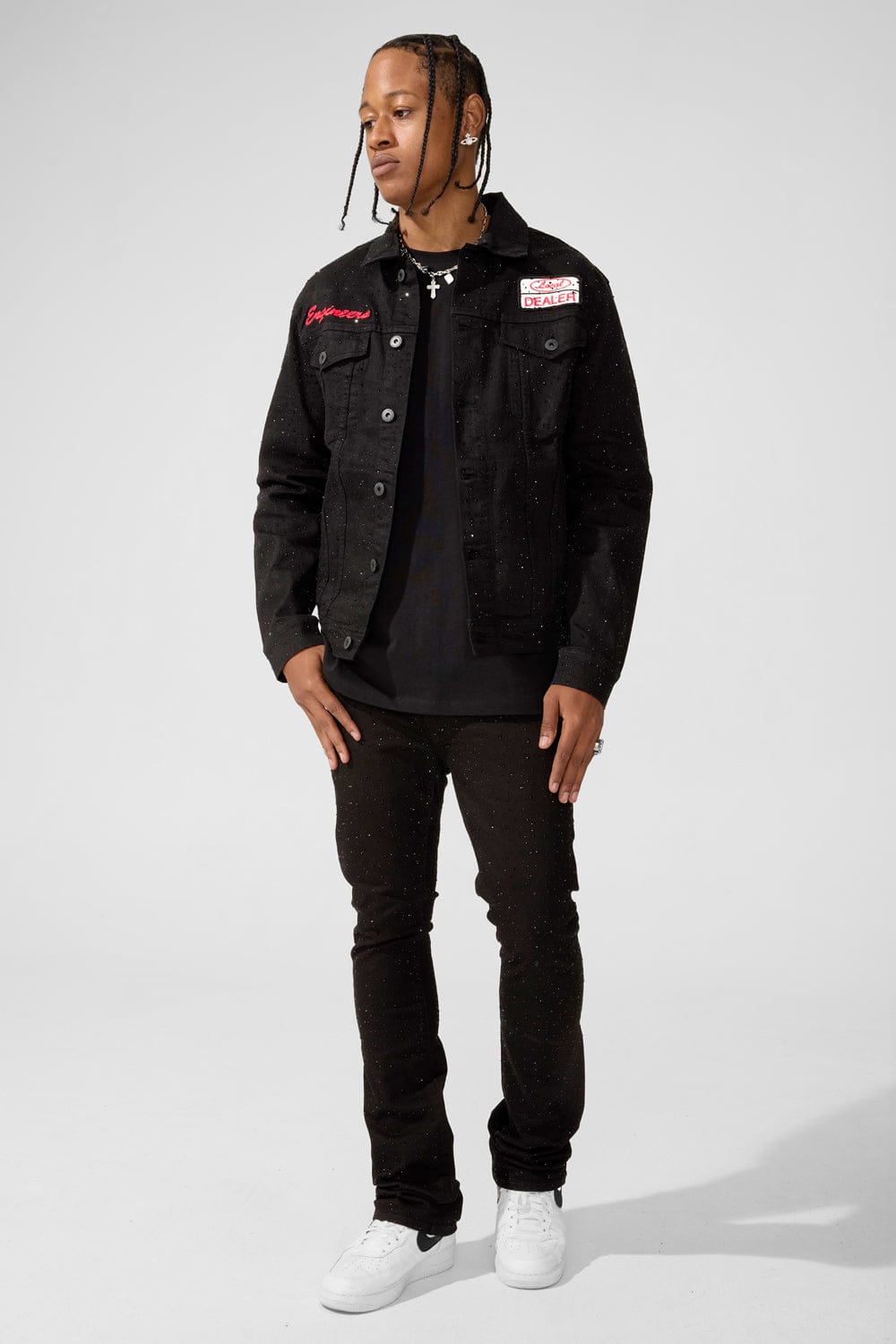 Jordan Craig Local Dealer Trucker Jacket (Jet Black)