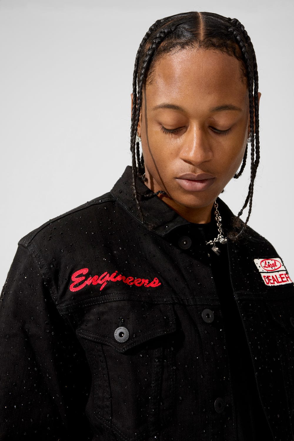 Jordan Craig Local Dealer Trucker Jacket (Jet Black)