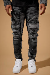 Slim Taper Fit - Devotion Denim (Black Shadow) - Sean Collection