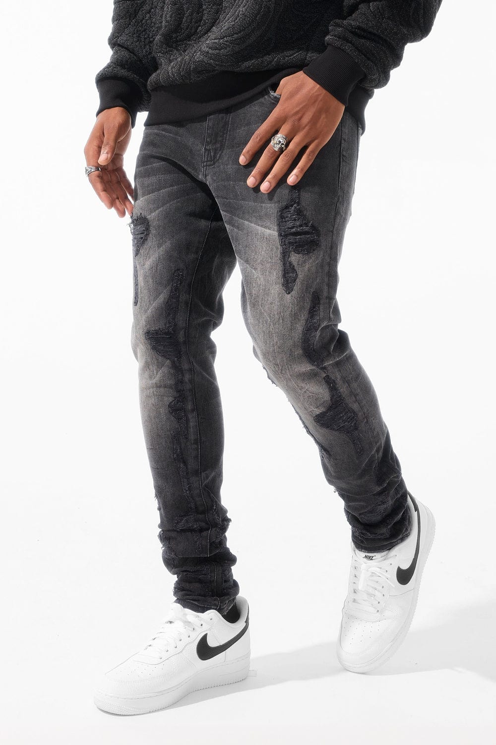 Jordan Craig Ross - Napoli Denim (Black Shadow) 30/30 / Black Shadow