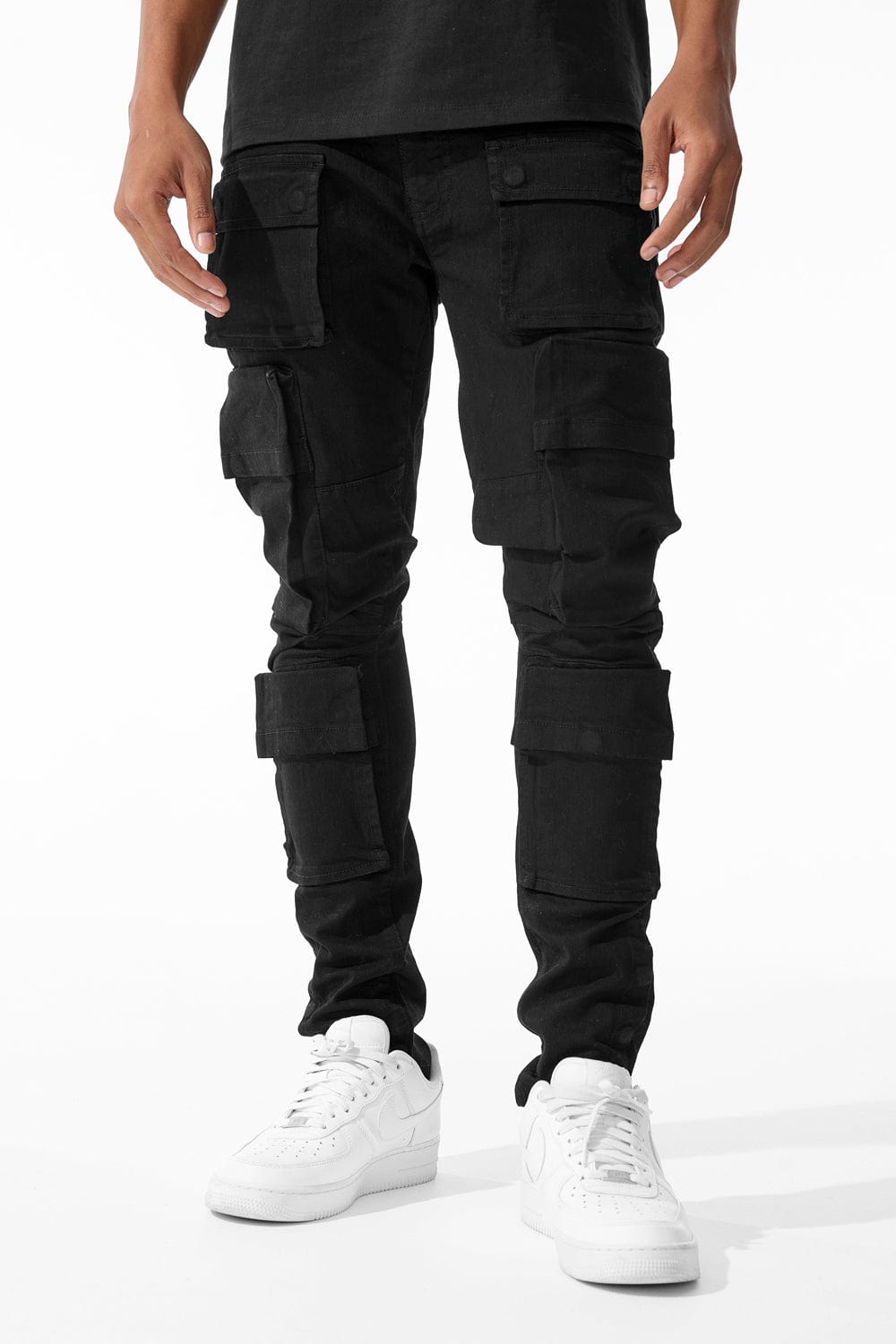 Jordan Craig Ross - Maui Cargo Pants (Jet Black) 28/32 / Jet Black