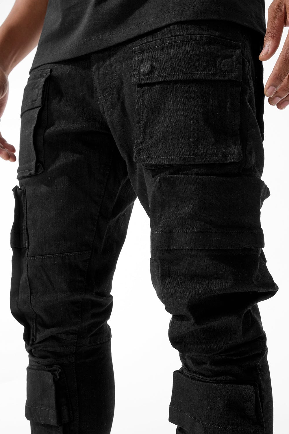 Jordan Craig Ross - Maui Cargo Pants (Jet Black)