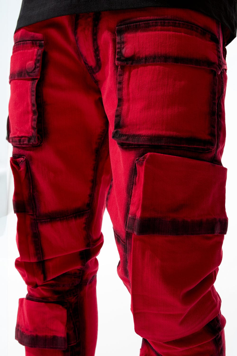 Jordan Craig Ross - Maui Cargo Pants (Red)