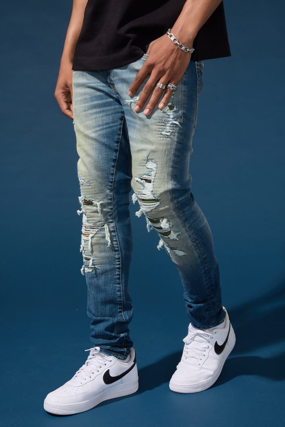 Jordan Craig Skinny Fit - Recon Denim (Desert) - Ross Collection