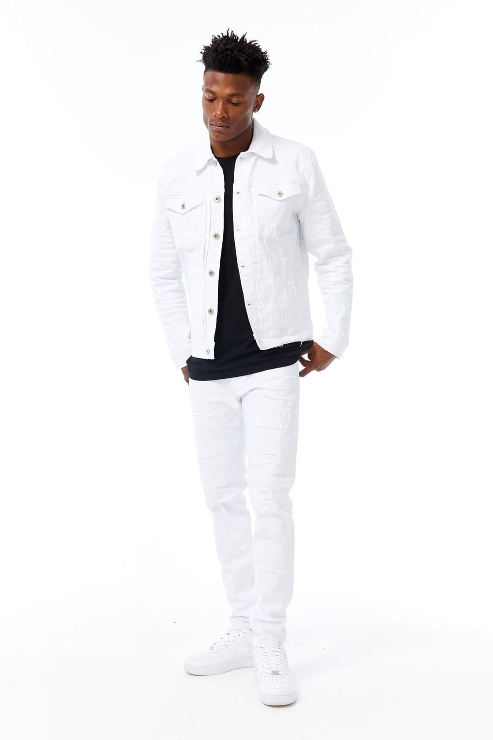 Jordan Craig Ross - Tribeca Twill Pants (White)