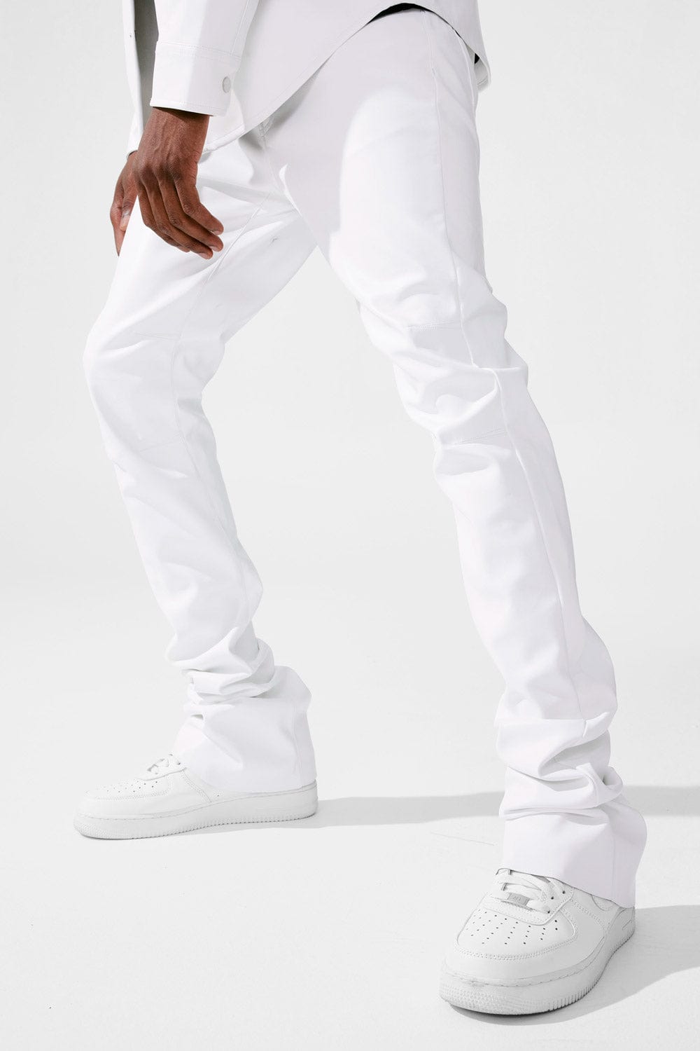 Jordan Craig Ross Stacked - Thriller Pants (White) 30 / White