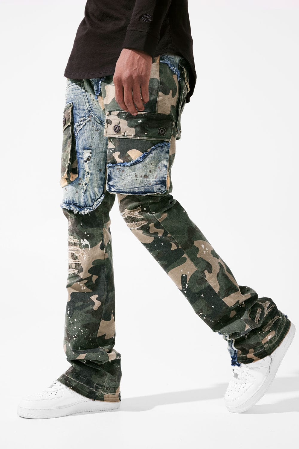 Rothco Cargo Pants Mens Small Camo Ultra Force BDU Woodland Double Pockets  Para | eBay
