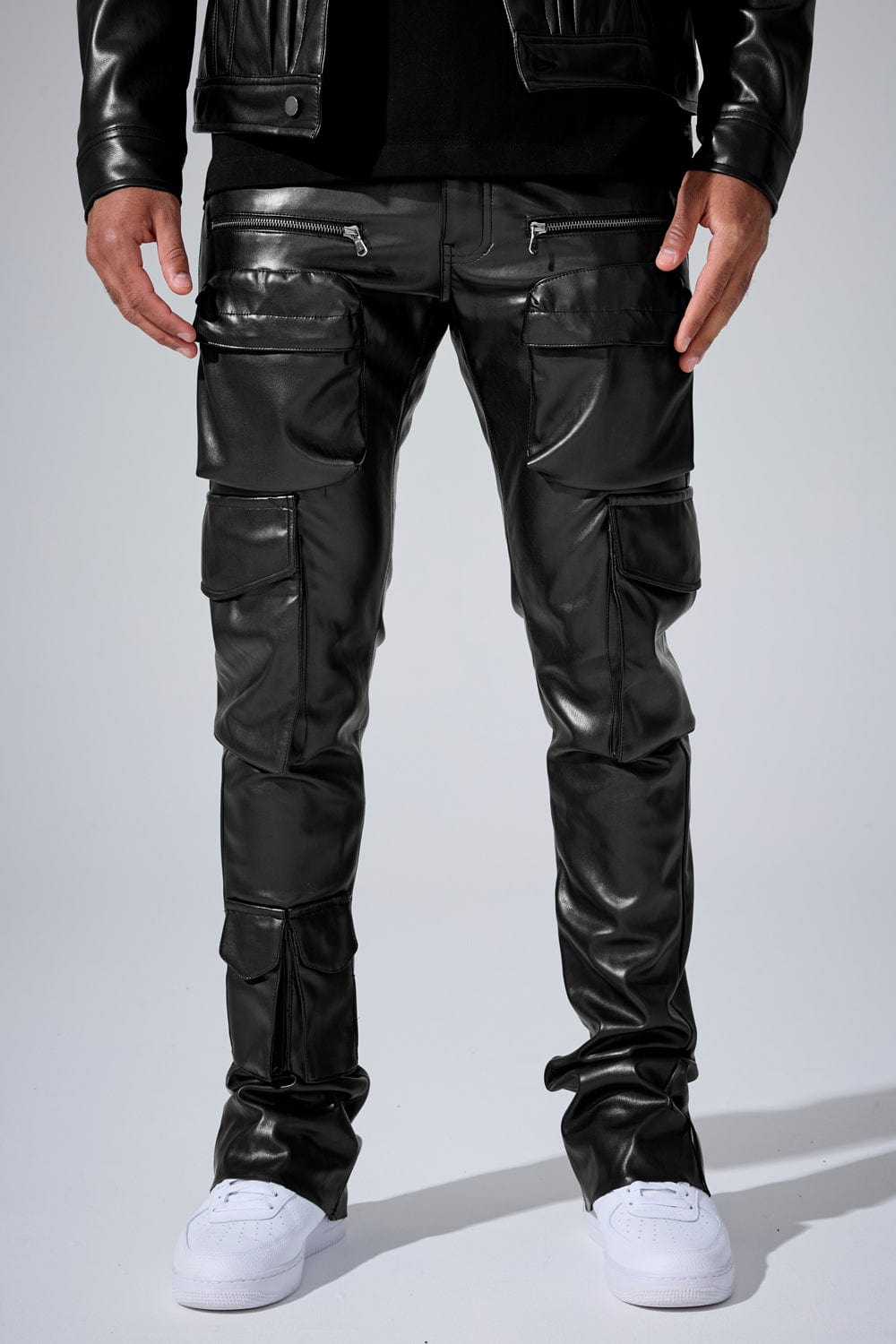 Jordan Craig Ross Stacked - Trillest Cargo Pants (Black) 28 / Black