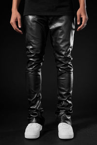 Ross Stacked - Thriller Pants (Black)