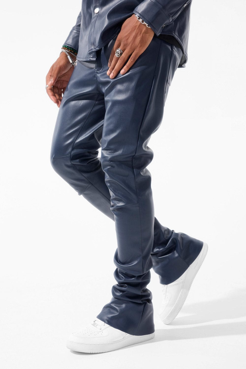 Jordan Craig Ross Stacked - Thriller Pants (Midnight Blue)