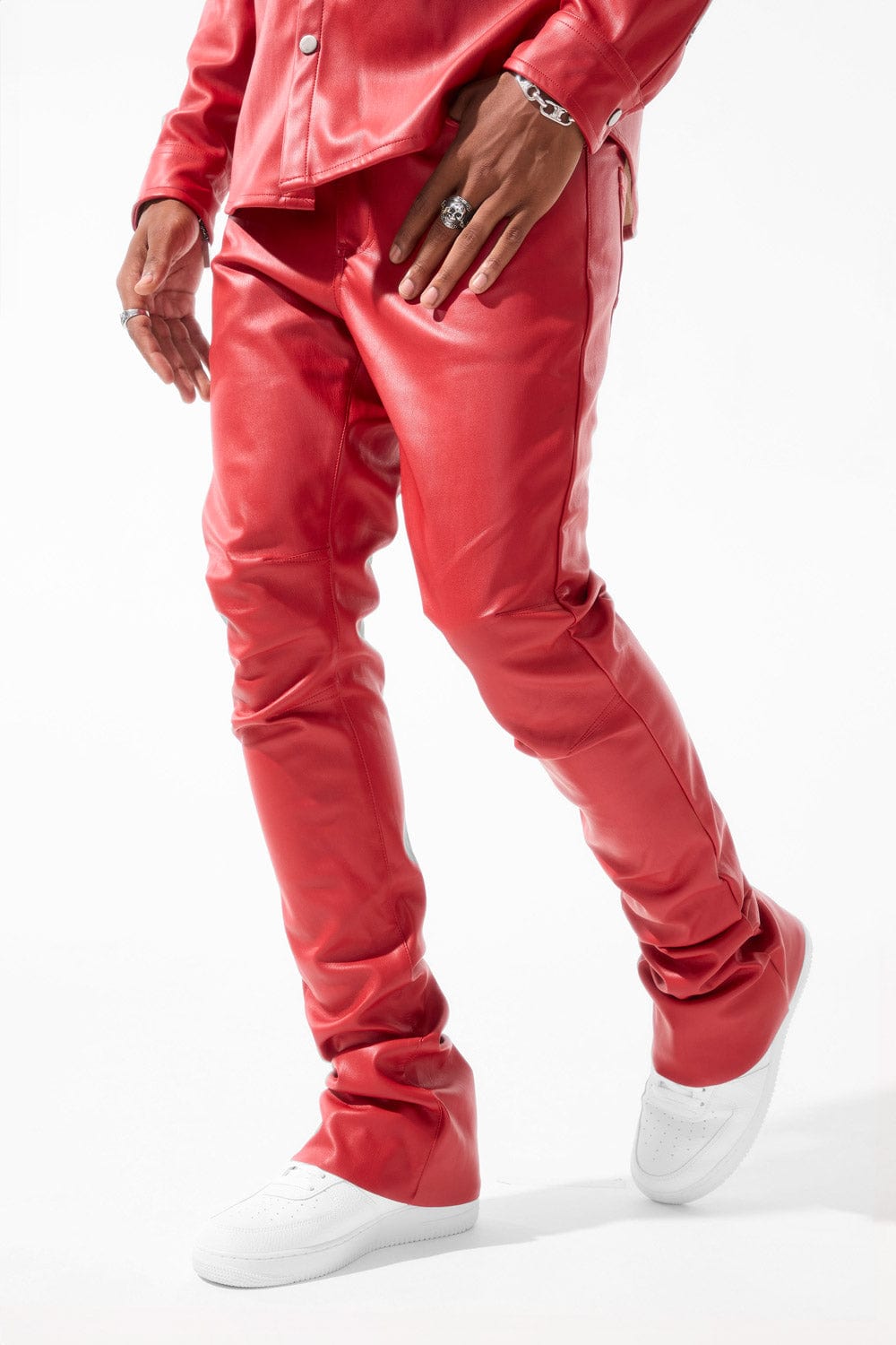 Jordan Craig Ross Stacked - Thriller Pants (Red)