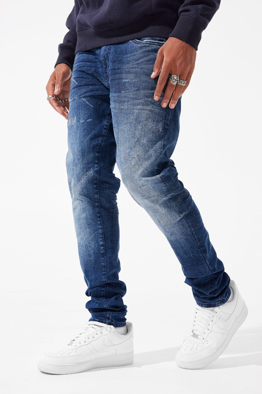 Jordan Craig Sean - Granite Denim Dark Blue / 30/30